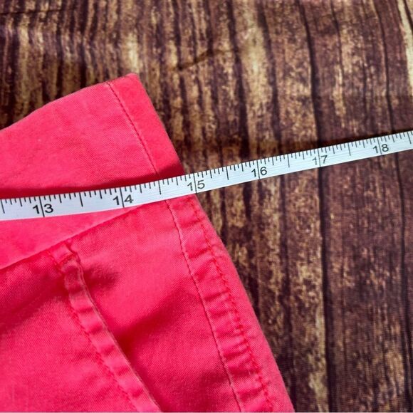 J. Crew Hot Pink Chino Shorts Size 2 - Picture 2 of 5